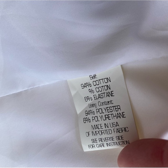 Theory off white single button blazer single button - Picture 3 of 6